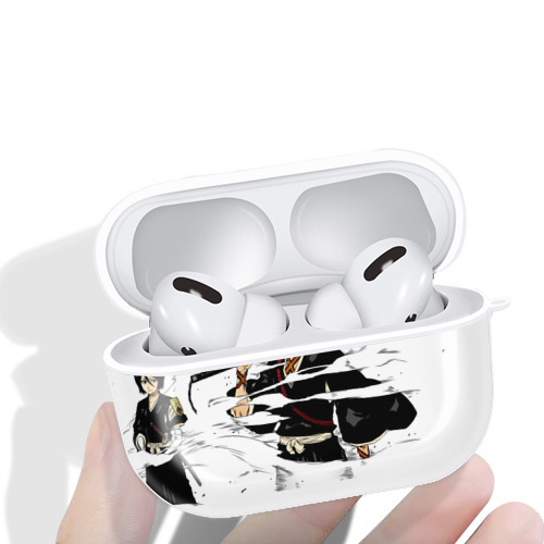 ブリーチ 黒崎一護（くろさき いちご）BLEACH Kurosaki Ichigo 【AirPods Pro用】ハードシェル保護ケース 耐衝撃・防指紋・カラビナ付き商品仕様