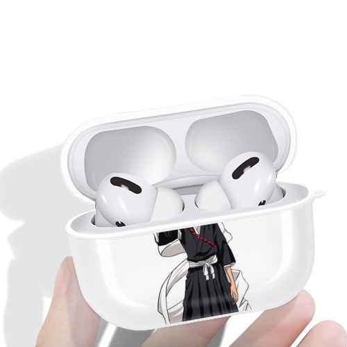 ブリーチ 黒崎一護（くろさき いちご）BLEACH Kurosaki Ichigo 【AirPods Pro用】ハードシェル保護ケース 耐衝撃・防指紋・カラビナ付き商品仕様