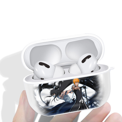 ブリーチ 黒崎一護（くろさき いちご）BLEACH Kurosaki Ichigo 【AirPods Pro用】ハードシェル保護ケース 耐衝撃・防指紋・カラビナ付き商品仕様