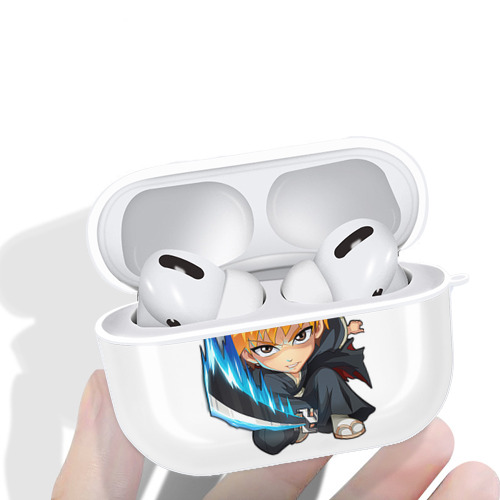 ブリーチ 黒崎一護（くろさき いちご）BLEACH Kurosaki Ichigo 【AirPods Pro用】ハードシェル保護ケース 耐衝撃・防指紋・カラビナ付き商品仕様