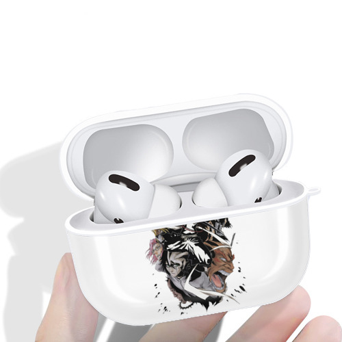 ブリーチ 黒崎一護（くろさき いちご）BLEACH Kurosaki Ichigo 【AirPods Pro用】ハードシェル保護ケース 耐衝撃・防指紋・カラビナ付き商品仕様