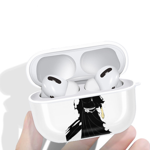 ブリーチ 黒崎一護（くろさき いちご）BLEACH Kurosaki Ichigo 【AirPods Pro用】ハードシェル保護ケース 耐衝撃・防指紋・カラビナ付き商品仕様