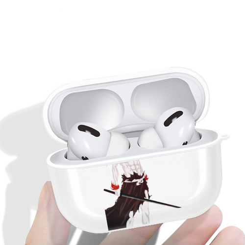 ブリーチ 黒崎一護（くろさき いちご）BLEACH Kurosaki Ichigo 【AirPods Pro用】ハードシェル保護ケース 耐衝撃・防指紋・カラビナ付き商品仕様