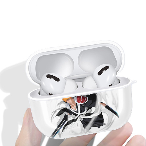 ブリーチ 黒崎一護（くろさき いちご）BLEACH Kurosaki Ichigo 【AirPods Pro用】ハードシェル保護ケース 耐衝撃・防指紋・カラビナ付き商品仕様