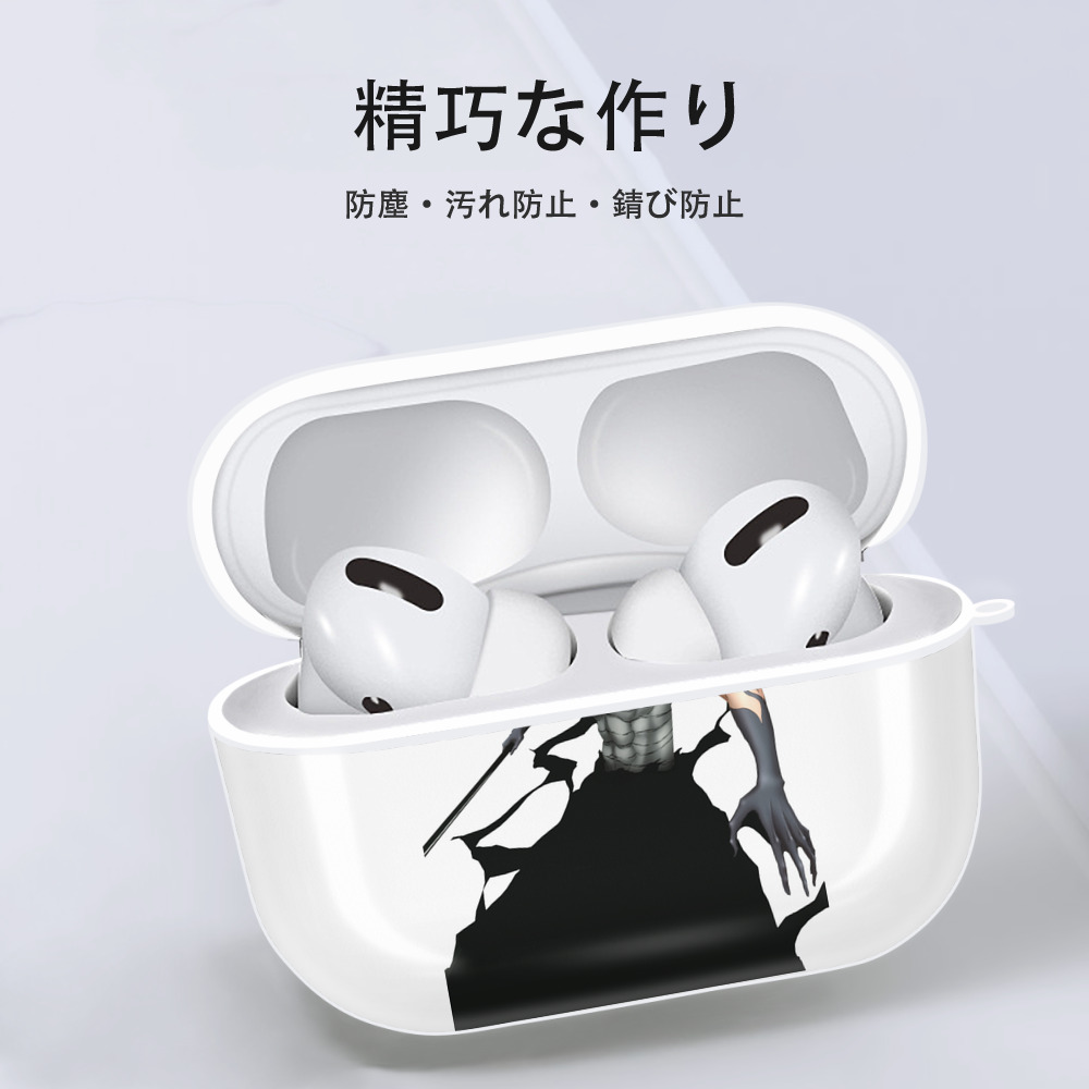 ブリーチ 黒崎一護（くろさき いちご）BLEACH Kurosaki Ichigo 【AirPods Pro用】ハードシェル保護ケース 耐衝撃・防指紋・カラビナ付き商品仕様