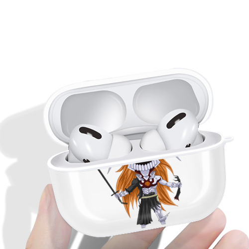 ブリーチ 黒崎一護（くろさき いちご）BLEACH Kurosaki Ichigo 【AirPods Pro用】ハードシェル保護ケース 耐衝撃・防指紋・カラビナ付き商品仕様