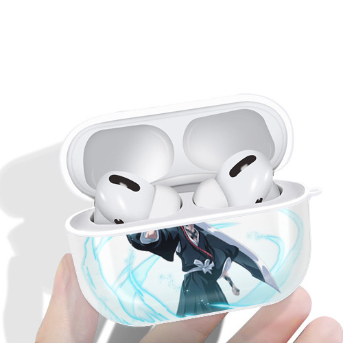 ブリーチ 黒崎一護（くろさき いちご）BLEACH Kurosaki Ichigo 【AirPods Pro用】ハードシェル保護ケース 耐衝撃・防指紋・カラビナ付き商品仕様