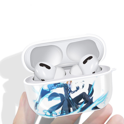 ブリーチ 黒崎一護（くろさき いちご）BLEACH Kurosaki Ichigo 【AirPods Pro用】ハードシェル保護ケース 耐衝撃・防指紋・カラビナ付き商品仕様