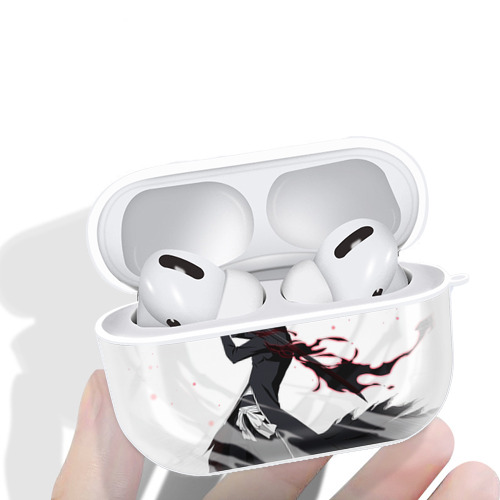 ブリーチ 黒崎一護（くろさき いちご）BLEACH Kurosaki Ichigo 【AirPods Pro用】ハードシェル保護ケース 耐衝撃・防指紋・カラビナ付き商品仕様