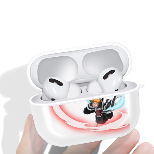 ブリーチ 黒崎一護（くろさき いちご）BLEACH Kurosaki Ichigo 【AirPods Pro用】ハードシェル保護ケース 耐衝撃・防指紋・カラビナ付き商品仕様