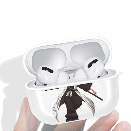 ブリーチ 日番谷冬獅郎（ひつがや とうしろう） BLEACH Hitsugaya Toushirou 【AirPods Pro用】ハードシェル保護ケース 耐衝撃・防指紋・カラビナ付き商品仕様