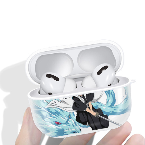 ブリーチ 日番谷冬獅郎（ひつがや とうしろう） BLEACH Hitsugaya Toushirou 【AirPods Pro用】ハードシェル保護ケース 耐衝撃・防指紋・カラビナ付き商品仕様