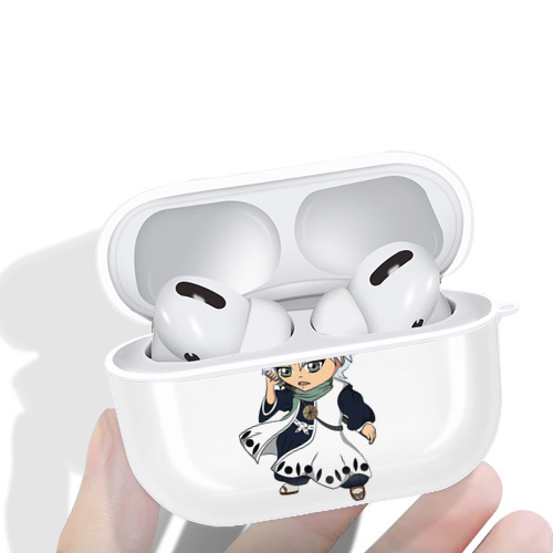 ブリーチ 日番谷冬獅郎（ひつがや とうしろう） BLEACH Hitsugaya Toushirou 【AirPods Pro用】ハードシェル保護ケース 耐衝撃・防指紋・カラビナ付き商品仕様