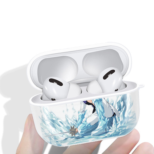 ブリーチ 日番谷冬獅郎（ひつがや とうしろう） BLEACH Hitsugaya Toushirou 【AirPods Pro用】ハードシェル保護ケース 耐衝撃・防指紋・カラビナ付き商品仕様