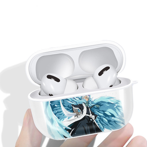 ブリーチ 日番谷冬獅郎（ひつがや とうしろう） BLEACH Hitsugaya Toushirou 【AirPods Pro用】ハードシェル保護ケース 耐衝撃・防指紋・カラビナ付き商品仕様