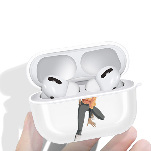 ブリーチ 四楓院 夜一（しほういん よるいち） BLEACH Shihouin Yoruichi 【AirPods Pro用】ハードシェル保護ケース 耐衝撃・防指紋・カラビナ付き商品仕様