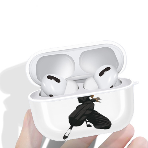 ブリーチ 四楓院 夜一（しほういん よるいち） BLEACH Shihouin Yoruichi 【AirPods Pro用】ハードシェル保護ケース 耐衝撃・防指紋・カラビナ付き商品仕様
