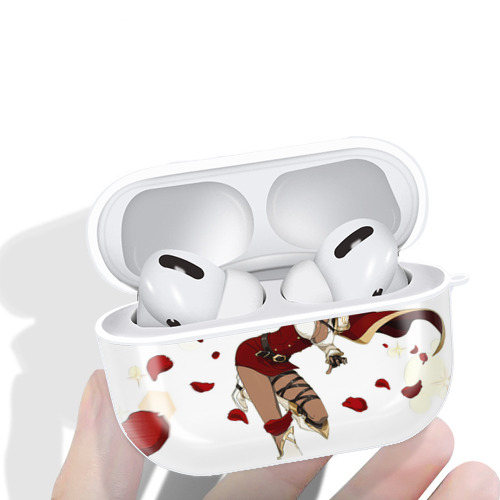 ブリーチ 四楓院 夜一（しほういん よるいち） BLEACH Shihouin Yoruichi 【AirPods Pro用】ハードシェル保護ケース 耐衝撃・防指紋・カラビナ付き商品仕様