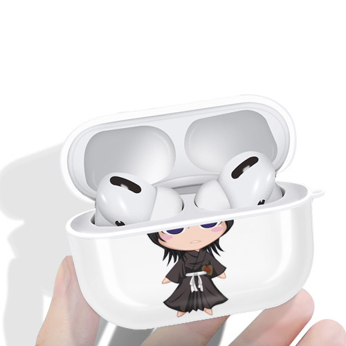 ブリーチ 朽木ルキア BLEACH Kuchiki Rukia 【AirPods Pro用】ハードシェル保護ケース 耐衝撃・防指紋・カラビナ付き商品仕様