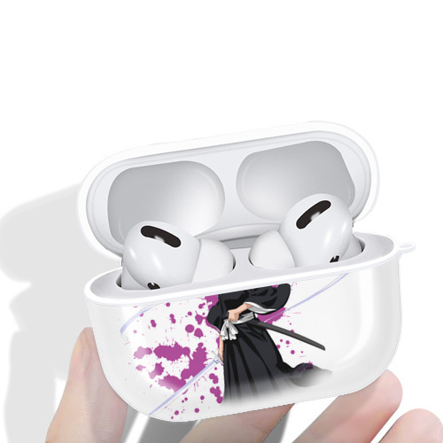 ブリーチ 朽木ルキア BLEACH Kuchiki Rukia 【AirPods Pro用】ハードシェル保護ケース 耐衝撃・防指紋・カラビナ付き商品仕様