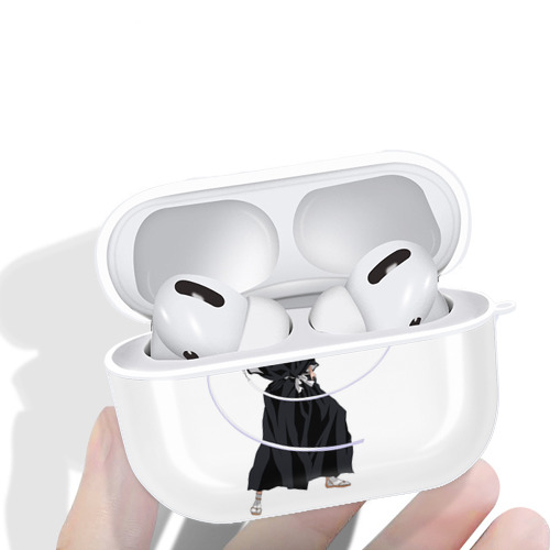 ブリーチ 朽木ルキア BLEACH Kuchiki Rukia 【AirPods Pro用】ハードシェル保護ケース 耐衝撃・防指紋・カラビナ付き商品仕様