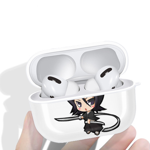 ブリーチ 朽木ルキア BLEACH Kuchiki Rukia 【AirPods Pro用】ハードシェル保護ケース 耐衝撃・防指紋・カラビナ付き商品仕様