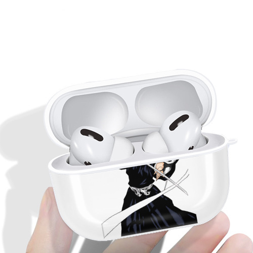 ブリーチ 朽木ルキア BLEACH Kuchiki Rukia 【AirPods Pro用】ハードシェル保護ケース 耐衝撃・防指紋・カラビナ付き商品仕様