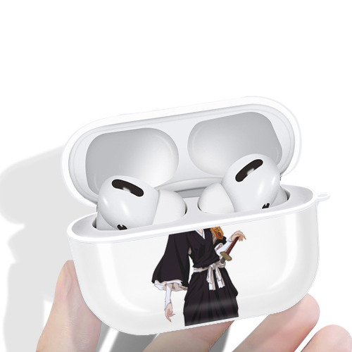 ブリーチ 朽木ルキア BLEACH Kuchiki Rukia 【AirPods Pro用】ハードシェル保護ケース 耐衝撃・防指紋・カラビナ付き商品仕様