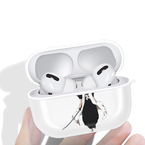 ブリーチ 朽木ルキア BLEACH Kuchiki Rukia 【AirPods Pro用】ハードシェル保護ケース 耐衝撃・防指紋・カラビナ付き商品仕様