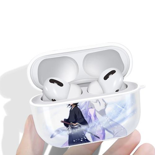 ブリーチ 朽木ルキア BLEACH Kuchiki Rukia 【AirPods Pro用】ハードシェル保護ケース 耐衝撃・防指紋・カラビナ付き商品仕様