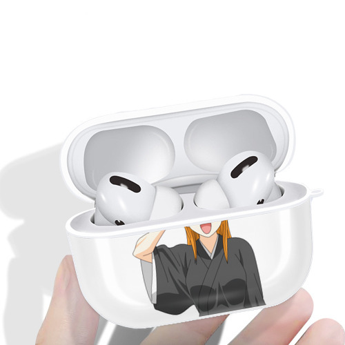 ブリーチ 井上織姫（いのうえおりひめ） BLEACH Inoue Orihime 【AirPods Pro用】ハードシェル保護ケース 耐衝撃・防指紋・カラビナ付き商品仕様