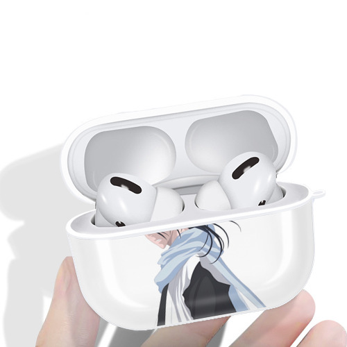 ブリーチ くちき びゃくや BLEACH Kuchiki Byakuya 【AirPods Pro用】ハードシェル保護ケース 耐衝撃・防指紋・カラビナ付き商品仕様