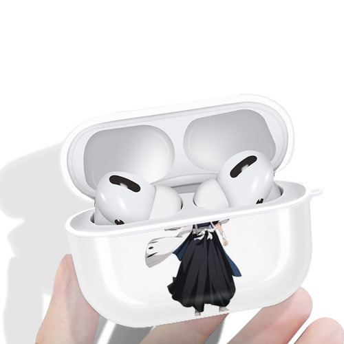 ブリーチ くちき びゃくや BLEACH Kuchiki Byakuya 【AirPods Pro用】ハードシェル保護ケース 耐衝撃・防指紋・カラビナ付き商品仕様