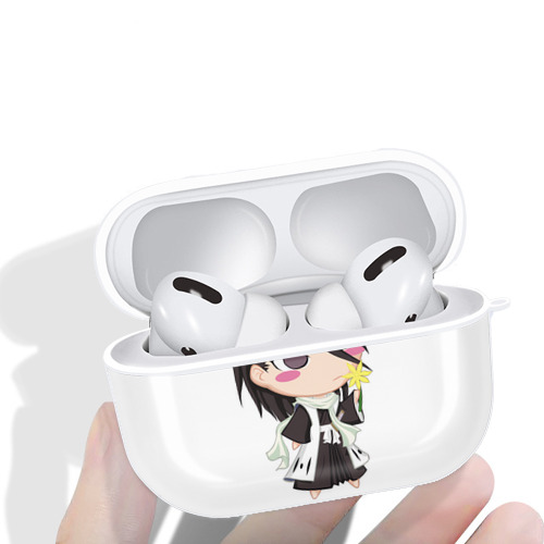 ブリーチ くちき びゃくや BLEACH Kuchiki Byakuya 【AirPods Pro用】ハードシェル保護ケース 耐衝撃・防指紋・カラビナ付き商品仕様