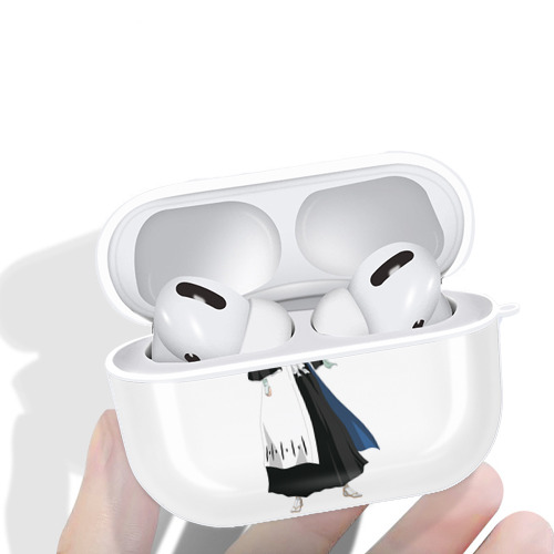 ブリーチ くちき びゃくや BLEACH Kuchiki Byakuya 【AirPods Pro用】ハードシェル保護ケース 耐衝撃・防指紋・カラビナ付き商品仕様