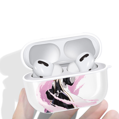 ブリーチ くちき びゃくや BLEACH Kuchiki Byakuya 【AirPods Pro用】ハードシェル保護ケース 耐衝撃・防指紋・カラビナ付き商品仕様