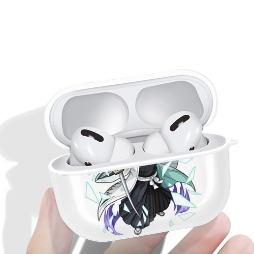 ブリーチ 藍染 惣右介（あいぜん そうすけ） BLEACH Aizen Sousuke 【AirPods Pro用】ハードシェル保護ケース 耐衝撃・防指紋・カラビナ付き商品仕様