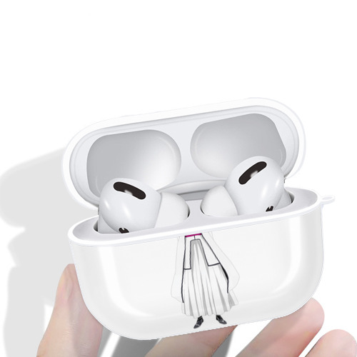 ブリーチ 藍染 惣右介（あいぜん そうすけ） BLEACH Aizen Sousuke 【AirPods Pro用】ハードシェル保護ケース 耐衝撃・防指紋・カラビナ付き商品仕様