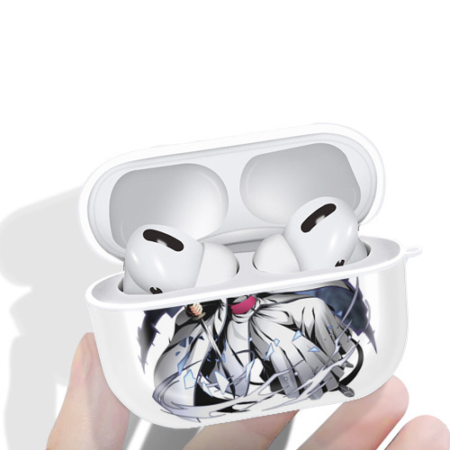 ブリーチ 藍染 惣右介（あいぜん そうすけ） BLEACH Aizen Sousuke 【AirPods Pro用】ハードシェル保護ケース 耐衝撃・防指紋・カラビナ付き商品仕様