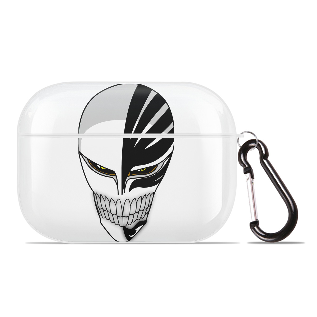 （画像用） ブリーチ 黒崎一護（くろさき いちご）BLEACH Kurosaki Ichigo 【AirPods Pro用】ハードシェル保護ケース 耐衝撃・防指紋・カラビナ付き商品仕様