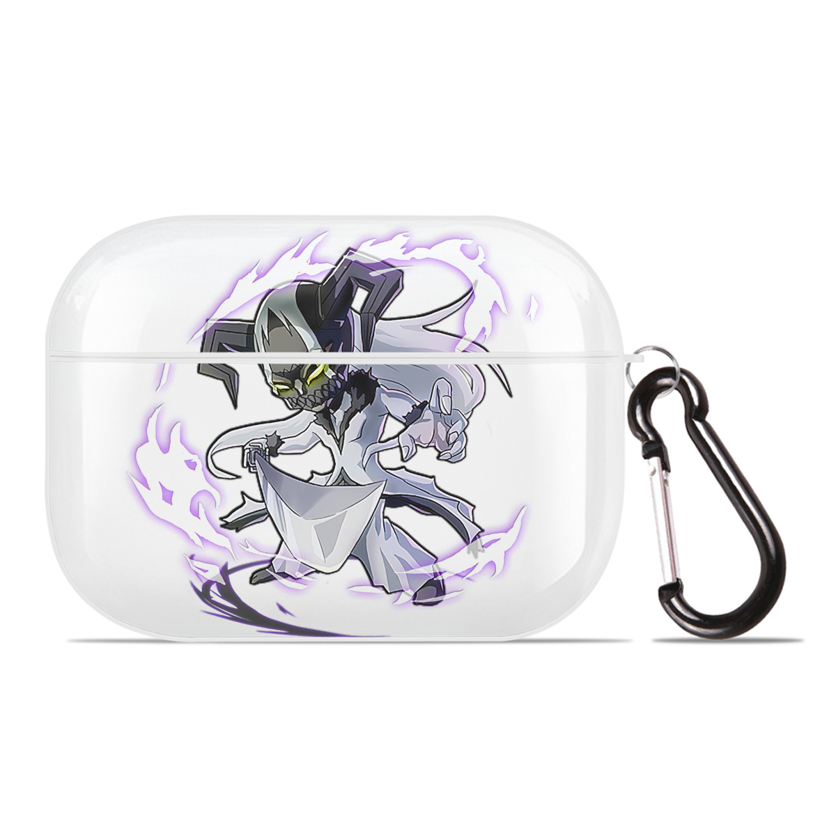 （画像用） ブリーチ 黒崎一護（くろさき いちご）BLEACH Kurosaki Ichigo 【AirPods Pro用】ハードシェル保護ケース 耐衝撃・防指紋・カラビナ付き商品仕様
