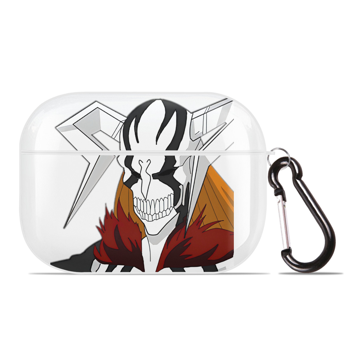 （画像用） ブリーチ 黒崎一護（くろさき いちご）BLEACH Kurosaki Ichigo 【AirPods Pro用】ハードシェル保護ケース 耐衝撃・防指紋・カラビナ付き商品仕様