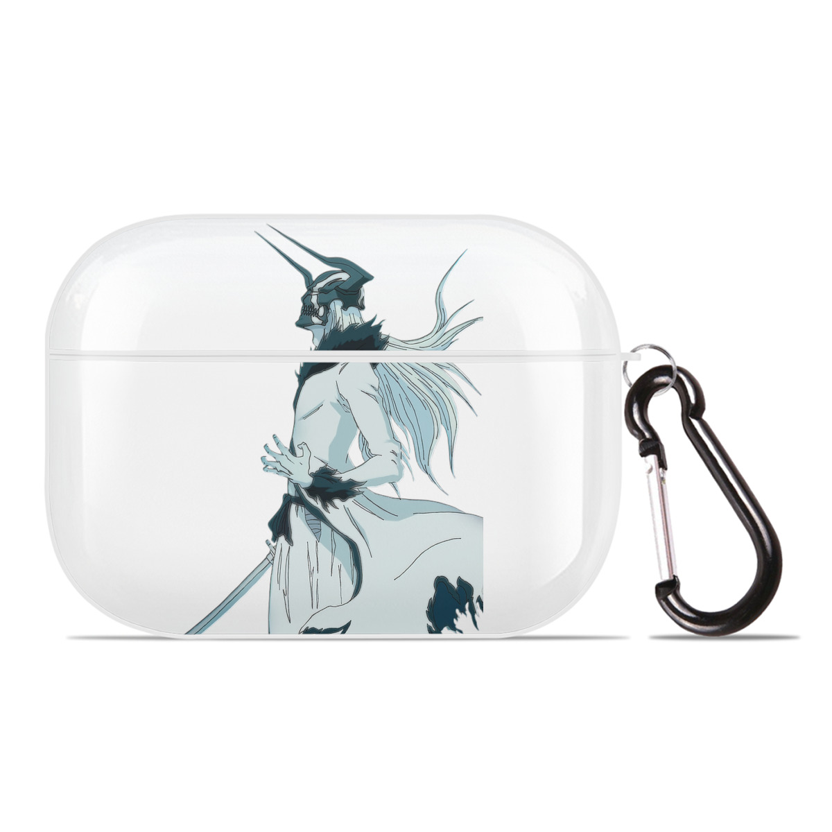 （画像用） ブリーチ 黒崎一護（くろさき いちご）BLEACH Kurosaki Ichigo 【AirPods Pro用】ハードシェル保護ケース 耐衝撃・防指紋・カラビナ付き商品仕様
