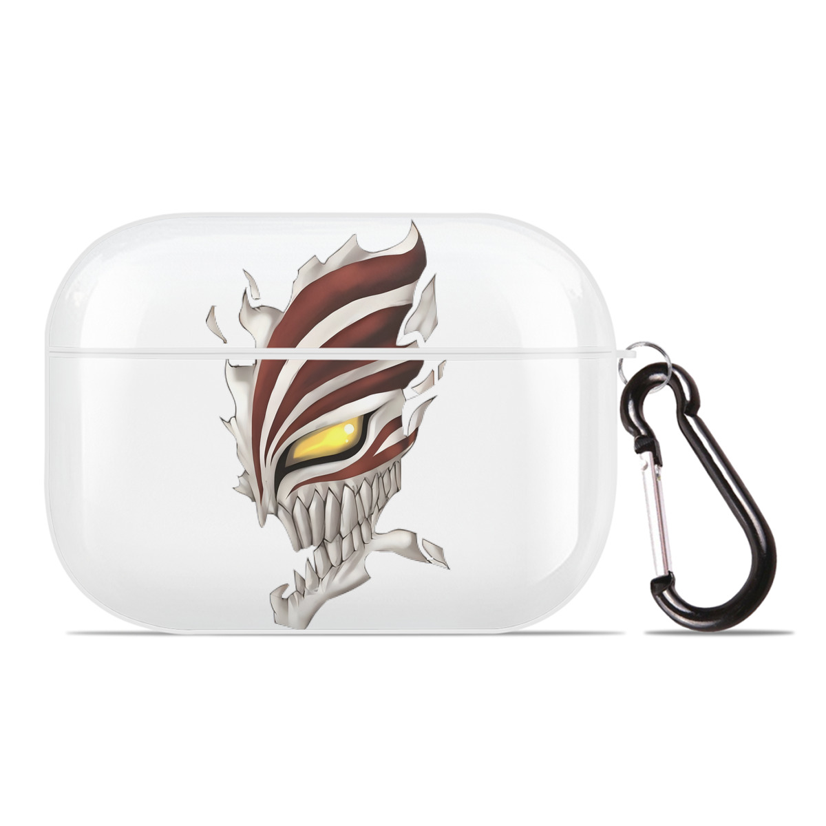 ブリーチ 黒崎一護（くろさき いちご）BLEACH Kurosaki Ichigo 【AirPods Pro用】ハードシェル保護ケース 耐衝撃・防指紋・カラビナ付き商品仕様