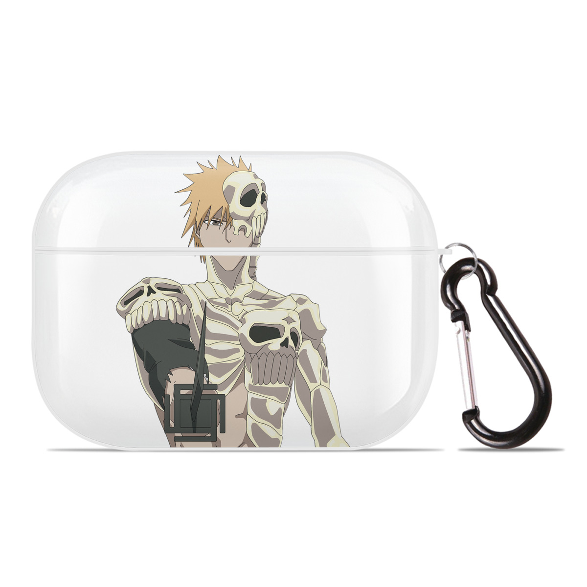 ブリーチ 黒崎一護（くろさき いちご）BLEACH Kurosaki Ichigo 【AirPods Pro用】ハードシェル保護ケース 耐衝撃・防指紋・カラビナ付き商品仕様