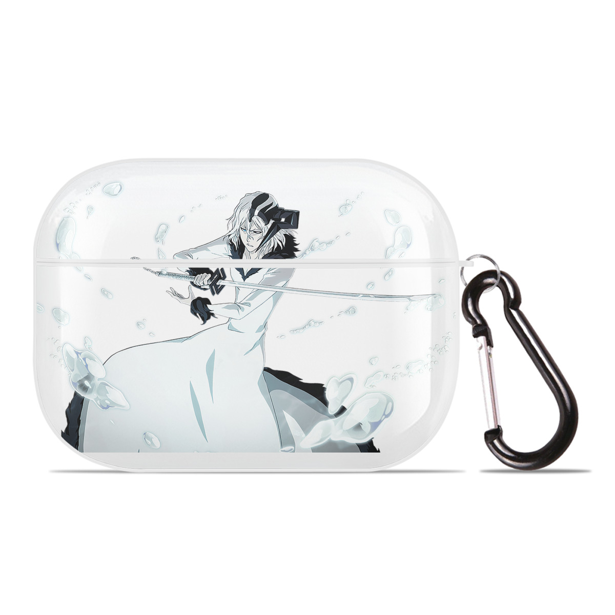 ブリーチ 黒崎一護（くろさき いちご）BLEACH Kurosaki Ichigo 【AirPods Pro用】ハードシェル保護ケース 耐衝撃・防指紋・カラビナ付き商品仕様
