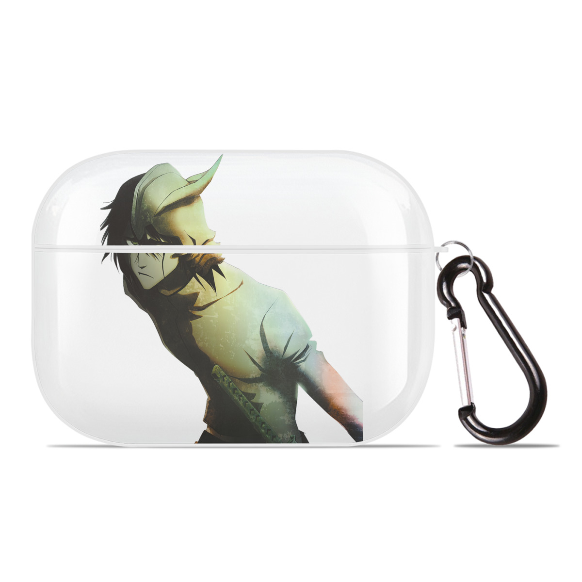 （画像用） ブリーチ ウルキオラ·シファー BLEACH Ulquiorra cifer 【AirPods Pro用】ハードシェル保護ケース 耐衝撃・防指紋・カラビナ付き商品仕様