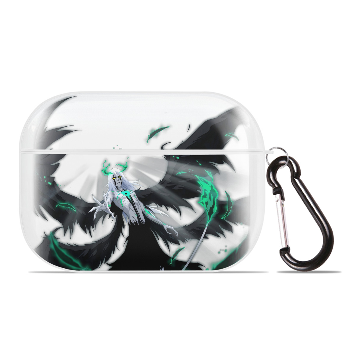（画像用） ブリーチ ウルキオラ·シファー BLEACH Ulquiorra cifer 【AirPods Pro用】ハードシェル保護ケース 耐衝撃・防指紋・カラビナ付き商品仕様