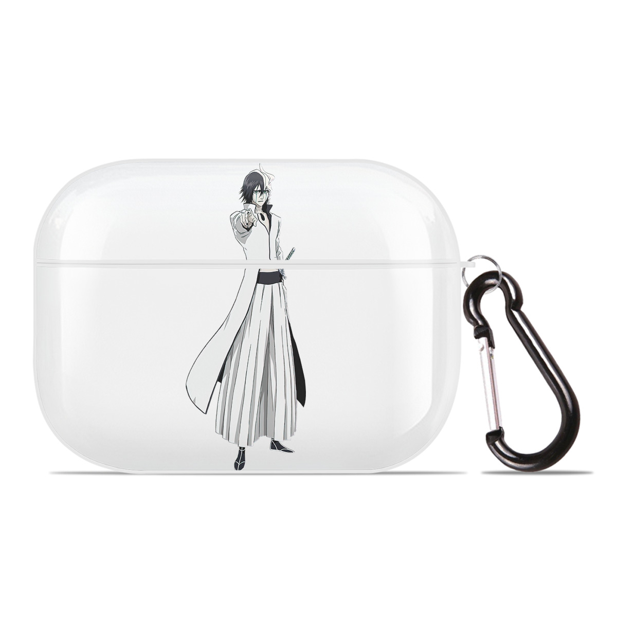 （画像用） ブリーチ ウルキオラ·シファー BLEACH Ulquiorra cifer 【AirPods Pro用】ハードシェル保護ケース 耐衝撃・防指紋・カラビナ付き商品仕様