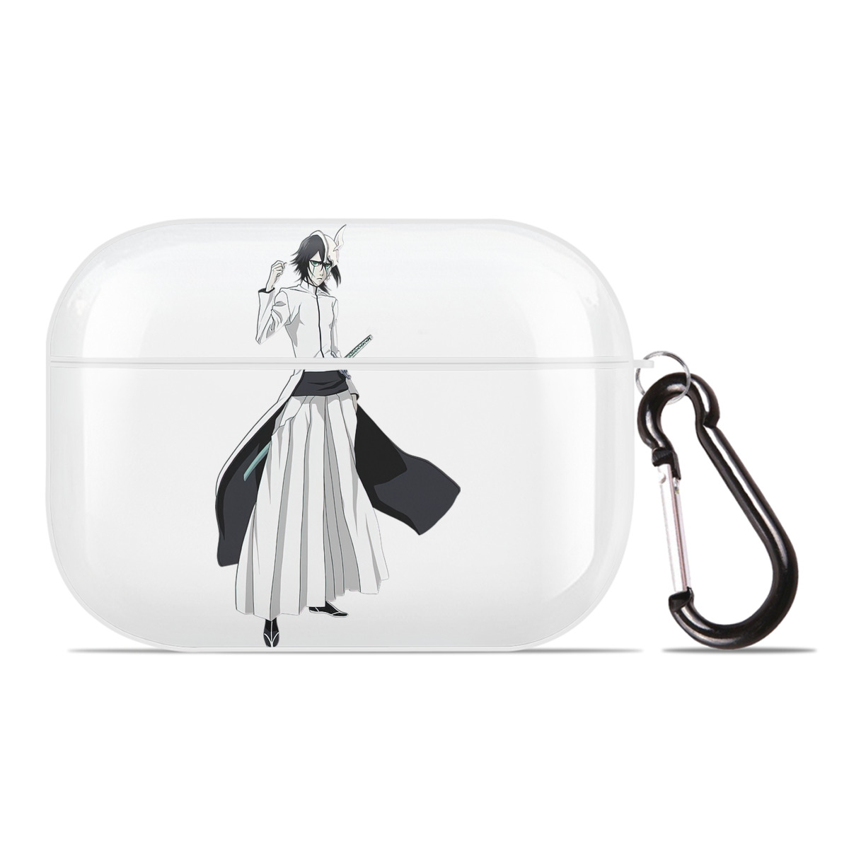 （画像用） ブリーチ ウルキオラ·シファー BLEACH Ulquiorra cifer 【AirPods Pro用】ハードシェル保護ケース 耐衝撃・防指紋・カラビナ付き商品仕様